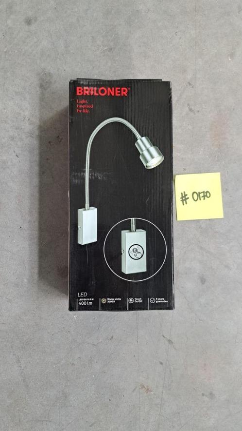 [Nieuw/Ongeopend] Brilloner 2085-15 Chrome, Huis en Inrichting, Lampen | Wandlampen, Nieuw, Kunststof, Ophalen of Verzenden