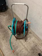 Gardena Slangenwagen met slang, Tuin en Terras, Tuinslangen, Ophalen, Gebruikt, Tuinslanghaspel