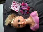 Haar en make up pop. Met haar accessoires., Kinderen en Baby's, Speelgoed | Poppen, Ophalen of Verzenden, Gebruikt, Overige typen