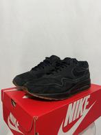 Maat 42,5 - Nike Air Max 1 Black Gum, Verzenden, Zwart, Nike, Nike