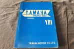 Yamaha YR1 1967 motorcycle parts list YR1 350cc ?, Motoren, Handleidingen en Instructieboekjes, Ophalen of Verzenden, Yamaha