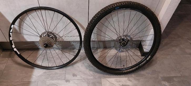 Mtb wielen 29", Fietsen en Brommers, Fietsonderdelen, Gebruikt, Mountainbike, Wiel, Ophalen of Verzenden