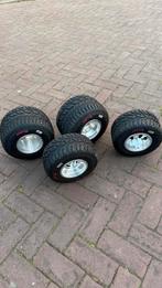 NIEUW: set aluminium velgen + Apex regenbanden, Ophalen, Nieuw, Onderdelen Kart