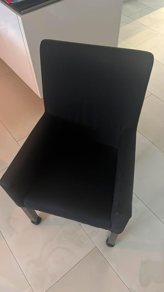 6 Keijser & Co stoelen, Huis en Inrichting, Stoelen, Gebruikt, Vijf, Zes of meer stoelen, Hout, Zwart, Ophalen of Verzenden