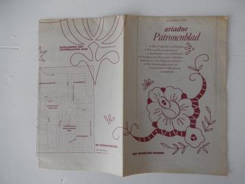 Ariadne patronenblad november 1992 stoelhoezen woonplaids beschikbaar voor biedingen