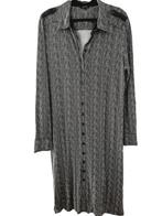 Claudia Strater tricot doorknoop jurk zwart wit maat 44, Kleding | Dames, Jurken, Verzenden, Zwart, Maat 42/44 (L), Zo goed als nieuw