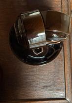 Twee bruine kopjes en schotels, vintage, Ophalen, Gebruikt, Overige stijlen, Kop(pen) en/of Schotel(s)