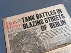 Daily Mirror | TANKS BATTLES (…) IN BERLIN | April 23, 1945, Verzamelen, Militaria | Tweede Wereldoorlog, Ophalen of Verzenden