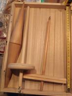 3:oude spintol, Louët lsg 2024 drop spintol, kruistol, Ophalen of Verzenden, Spinnewiel