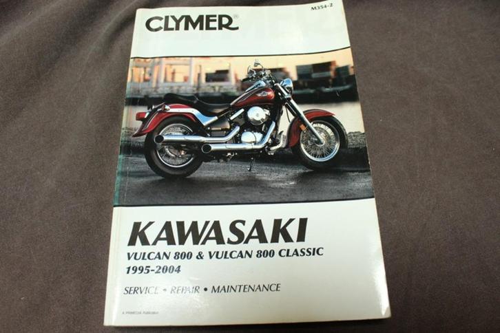 Kawasaki Vulcan 800 A & B 1995 -2004 werkplaatsboek manual, Motoren, Handleidingen en Instructieboekjes, Kawasaki, Ophalen of Verzenden