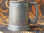 Mooie zware antieke Engelse Pint beker 11,2 cm. uit 1870.