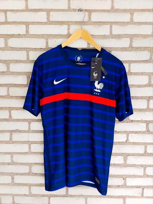 Nike Frankrijk Thuis Shirt 2020/21 – Maat M, Sport en Fitness, Voetbal, Zo goed als nieuw, Shirt, Ophalen of Verzenden