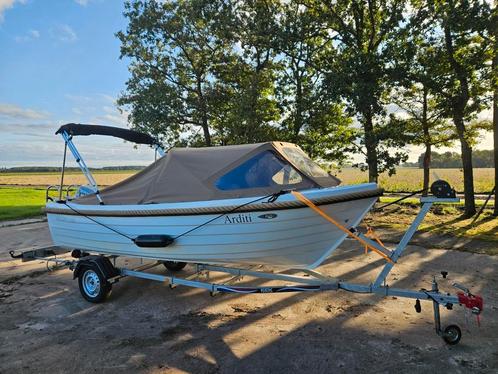 Mooie Valory Sloep 480 (bouwjaar 2022), Watersport en Boten, Sloepen, Zo goed als nieuw, 10 tot 30 pk, 3 tot 6 meter, Buitenboordmotor