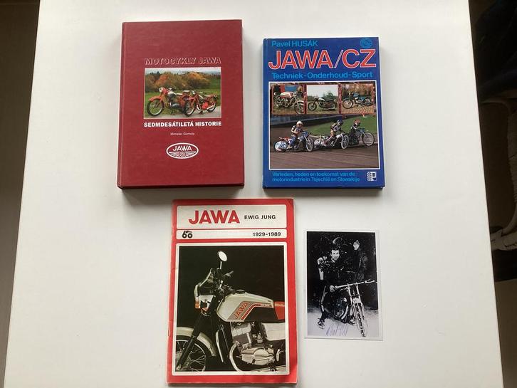 3 Jawa Motorboeken - Prachtcollectie!, Boeken, Motoren, Zo goed als nieuw, Merk of Model, Ophalen of Verzenden