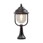 Klassieke sokkellamp Param zwart, Overige materialen, Staande lamp, Info.nl@konstsmide.com, Wattstraat 36 Sassenheim Nederland