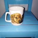 Bekers / mokken met honden print 4 stuks, Huis en Inrichting, Keuken | Servies, Ophalen, Glas of Glazen, Gebruikt, Overige stijlen