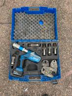 Uponor perstang met 7 persbekken, Doe-het-zelf en Verbouw, Gereedschap | Overige machines, Ophalen, Zo goed als nieuw