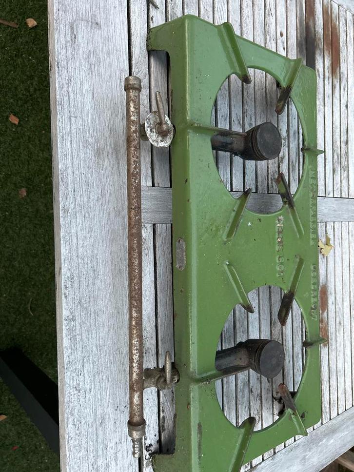 Antiek Meterfabriek Dordrecht Kooktoestel - Serie 801 Tweepi, Antiek en Kunst, Antiek | Keukenbenodigdheden, Ophalen of Verzenden