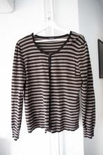 Vest met strepen Monari maat 42, Kleding | Dames, Truien en Vesten, Overige kleuren, Maat 42/44 (L), Gedragen, Verzenden