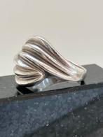 Zilveren ring, Ophalen of Verzenden, Zo goed als nieuw, 17 tot 18, Dame