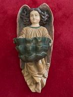 Groot XL Wijwatervat Engel ❤️ Wandbeeld, Ophalen of Verzenden