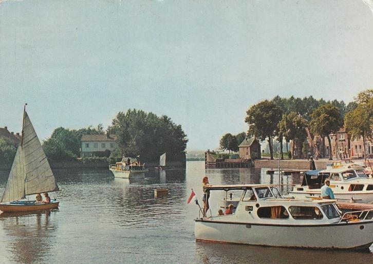 BLOKZIJL Jachthaven, Verzamelen, Ansichtkaarten | Nederland, Gelopen, 1960 tot 1980, Verzenden