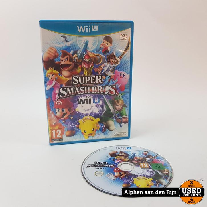 Super smash bros Wii U || Nu voor maar € 17,99, Verzamelen, Retro, Huis en Inrichting, Ophalen of Verzenden