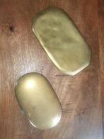2 Koperen Tabaksdoosjes Vintage, Antiek en Kunst, Antiek | Koper en Brons, Ophalen of Verzenden, Koper