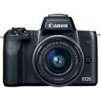 Canon EOS M50 + 15-45mm IS STM + M Mount Adapter, Audio, Tv en Foto, Fotocamera's Digitaal, Spiegelreflex, Canon, 4 t/m 7 keer