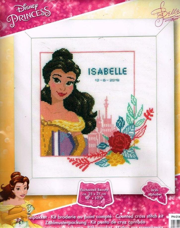Cado disney borduurpakket geboorte isabelle, Hobby en Vrije tijd, Borduren en Borduurmachines, Nieuw, Borduurpakket, Handborduren