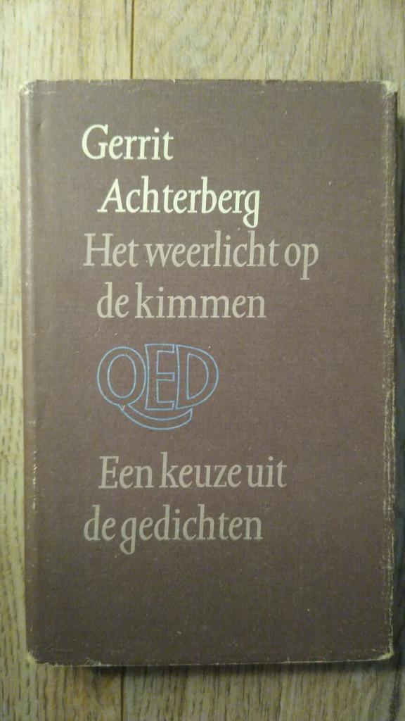 Het weerlicht op de kimmen - Gerrit Achterberg, Boeken, Literatuur, Zo goed als nieuw, Nederland, Ophalen of Verzenden