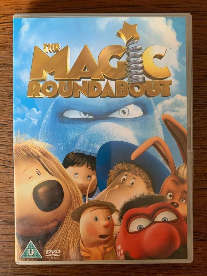 DVD The Magic Roundabout; stemmen Robbie Williams, Kylie Min, Cd's en Dvd's, Dvd's | Kinderen en Jeugd, Zo goed als nieuw, Alle leeftijden