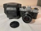 Mooie strakke FUJICA STX-1N met 28mm lens en tas, Spiegelreflex, Gebruikt, Ophalen of Verzenden, Overige Merken