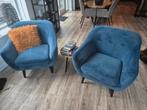 Blauwe Fauteuils - Set van 2, Huis en Inrichting, Fauteuils, Ophalen