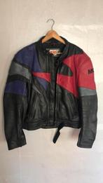 MQP mt52 stoere(vintage) leren motor jas in zeer goede staat, Jas | leer, Ophalen of Verzenden, Tweedehands, Dames