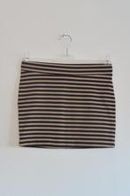 Stretch Rok Zwart Camel Streep Sutherland mt S (3531), Sutherland, Zwart, Ophalen of Verzenden, Zo goed als nieuw