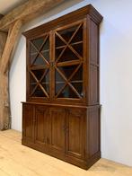 Buffetkast boekenkast Eichholtz klassiek eiken, Ophalen, Gebruikt, 25 tot 50 cm, 200 cm of meer
