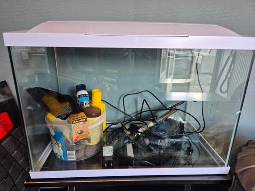 Aquarium Superfish inclusief toebehoren., Dieren en Toebehoren, Vissen | Aquaria en Toebehoren, Zo goed als nieuw, Leeg aquarium