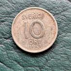 Zweden 10 ore 1953 zilver, Ophalen of Verzenden, Overige landen, Zilver