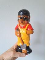 Mol als tuinman, groot beeld, keramiek 11x9x26cmv, Ophalen of Verzenden, Zo goed als nieuw, Dier