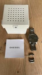 Diesel Heren horloge DZ-4215, Sieraden, Tassen en Uiterlijk, Overige merken, Staal, Ophalen of Verzenden, Zo goed als nieuw