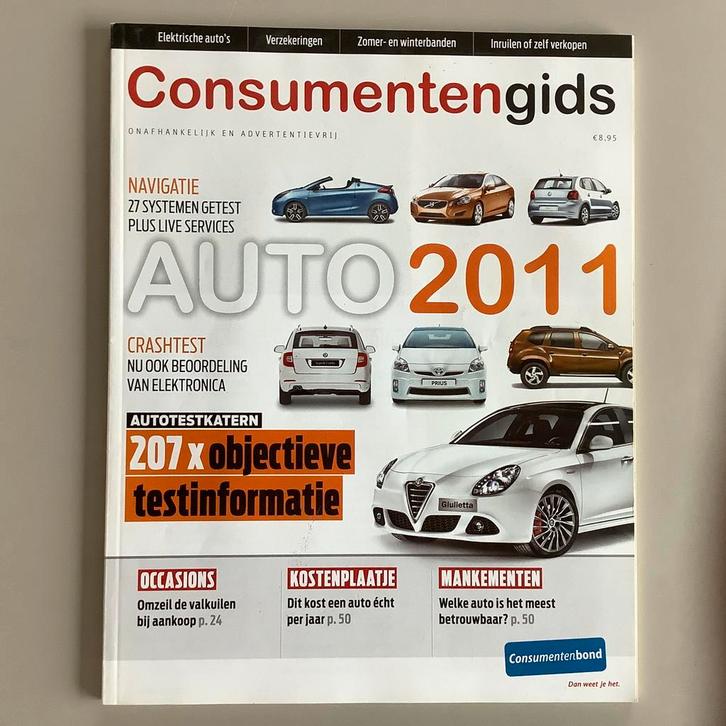 3 x AUTOTESTKATERN- CONSUMENTENGIDS - ALS NIEUW!- p.st, Boeken, Auto's | Folders en Tijdschriften, Zo goed als nieuw, Overige merken