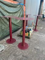 Stalen Statafels - Set van 4, Ophalen, Gebruikt