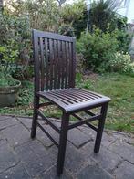 6x houten stoelen, Vijf, Zes of meer stoelen, Gebruikt, Bruin, Hout