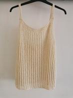 ZARA tricot top mt. M/L, Kleding | Dames, Tops, Maat 38/40 (M), Verzenden, Nieuw, Zonder mouw