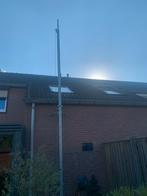Schuifkantel mast 12m met lier, Telecommunicatie, Antennes en Masten, Ophalen of Verzenden, Zo goed als nieuw, Mast