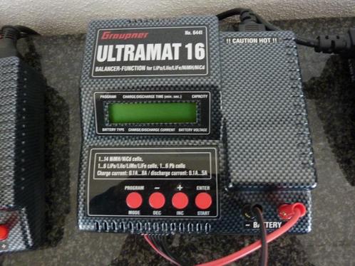 GRAUPNER ULTRAMAT 16 LADER, Hobby en Vrije tijd, Modelbouw | Radiografisch | Overige, Zo goed als nieuw, Ophalen of Verzenden
