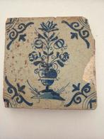 Oude Delfts Blauwe Tegel - Decoratie, Ophalen of Verzenden