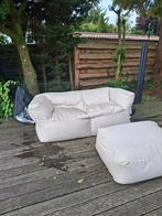 Te koop Bryck lounge bank met grote hocker!, Tuin en Terras, Ophalen, Gebruikt, Overige typen, Waterdicht