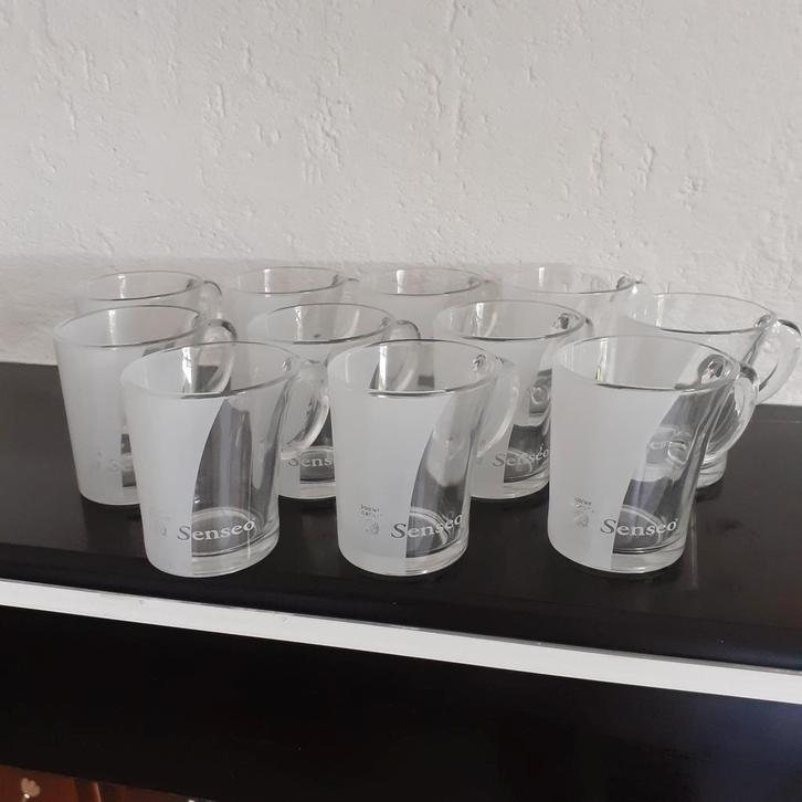 Senseo kopjes van Douwe Egberts, Huis en Inrichting, Keuken | Servies, Zo goed als nieuw, Kop(pen) en/of Schotel(s), Overige stijlen